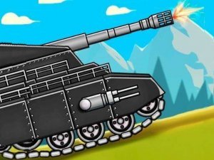 Tank Fury: Boss Battle 2D Strategy Game