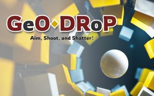 Geo Drop Arcade Game - Online Precision Puzzle