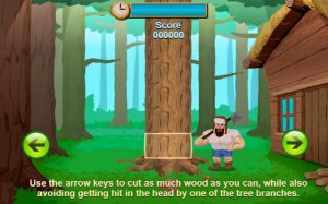 Wood Chopping Game - Lumberjack Challenge Online