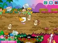 King Bacon Vs The Vegans Online Game