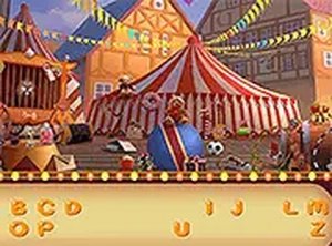 Circus Hidden Letters Online Puzzle Game