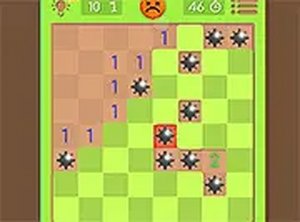 Mine Sweeping Puzzle Game