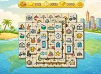 Travel Mahjong Deluxe Online Puzzle Game