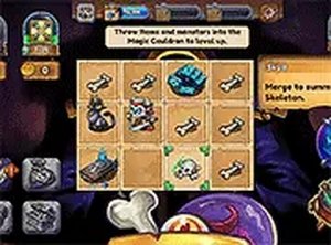 Mage's Secret Merge Puzzle Game