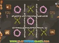 Tic Tac Toe Stone Age Online Game