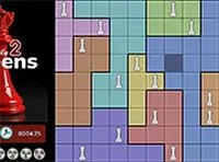 Daily 2 Queens Puzzle Game